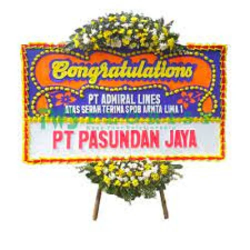 Karangan Bunga Ucapan Selamat Bangka